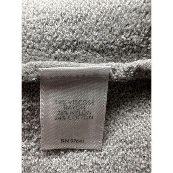 J JILL Grey sweater pullover size 1X Super Soft stretchy Comfy Casual - Picture 8 of 9